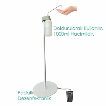 Hijyen Noktası. Dezenfektanlık, Batikon Pompası, Pedallı, 1000 ml hacimli. 999198