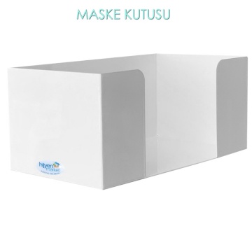 Okinox Maske Kutusu. Maske Tutucu. Beyaz, Duvara Monte. 999230